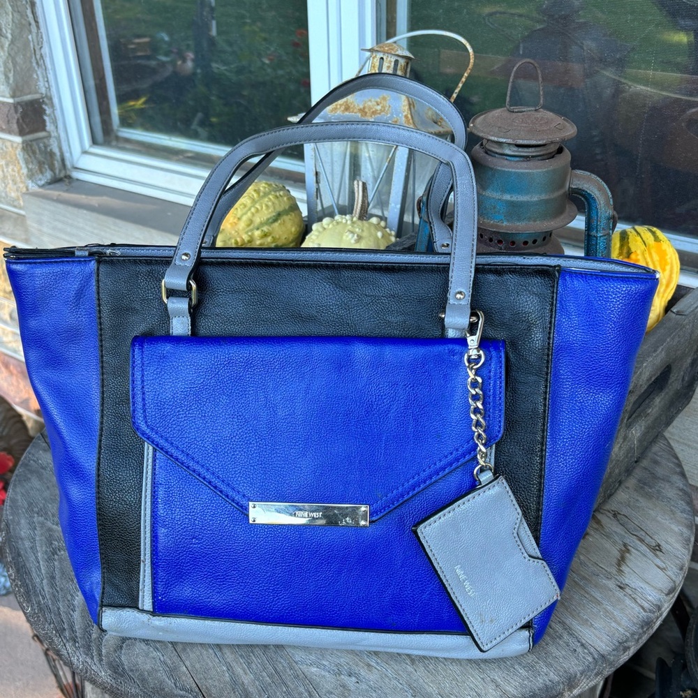 Nine‎ West Tri-Color Satchel Bag